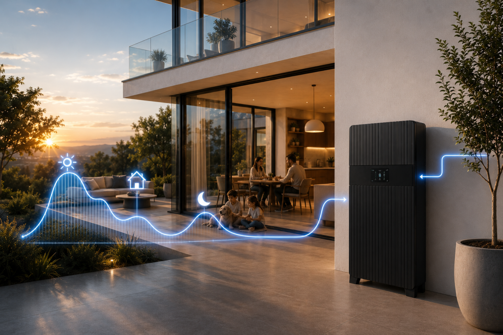 AI Energy System Black - Predicts Usage Patterns