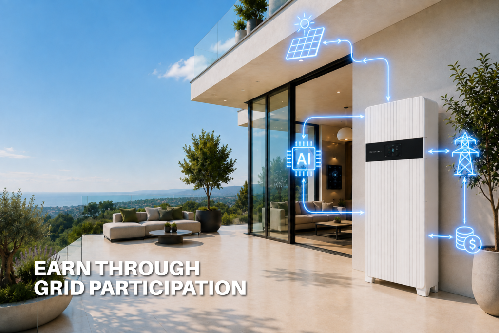 Levocell AI Battery Energy Storage System - White External