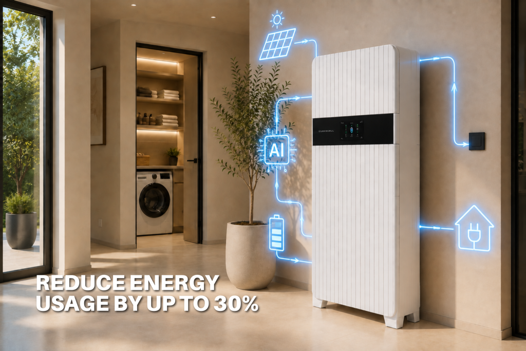 Levocell's AI Battery Energy Storage System - White