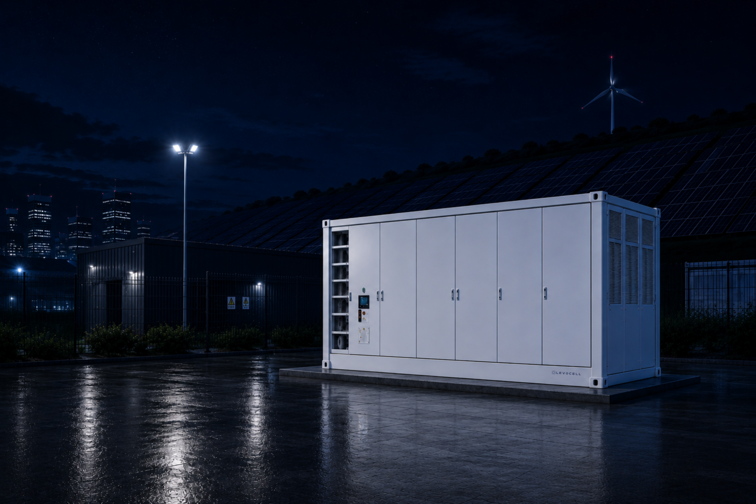 Levocell 2.5mw-5mwh Commercial Battery Energy System - Peak Shaving