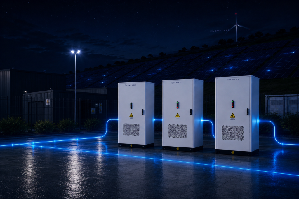 Levocell Commercial Battery Energy System - Load Shifting
