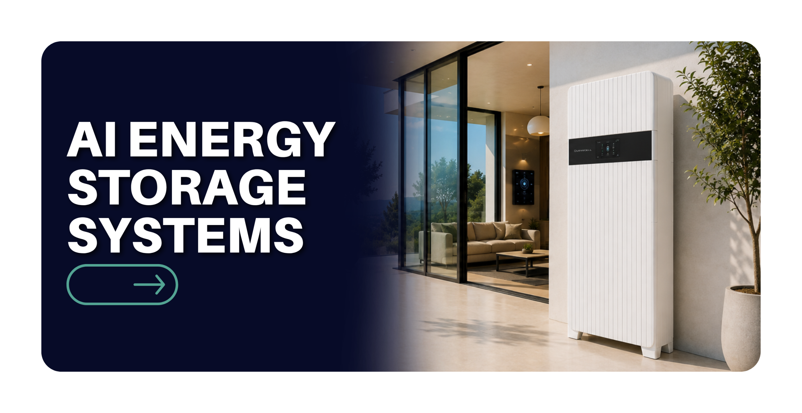 Levocell RESIDENTIAL Navigation Menu - AI Battery Energy Storage Systems