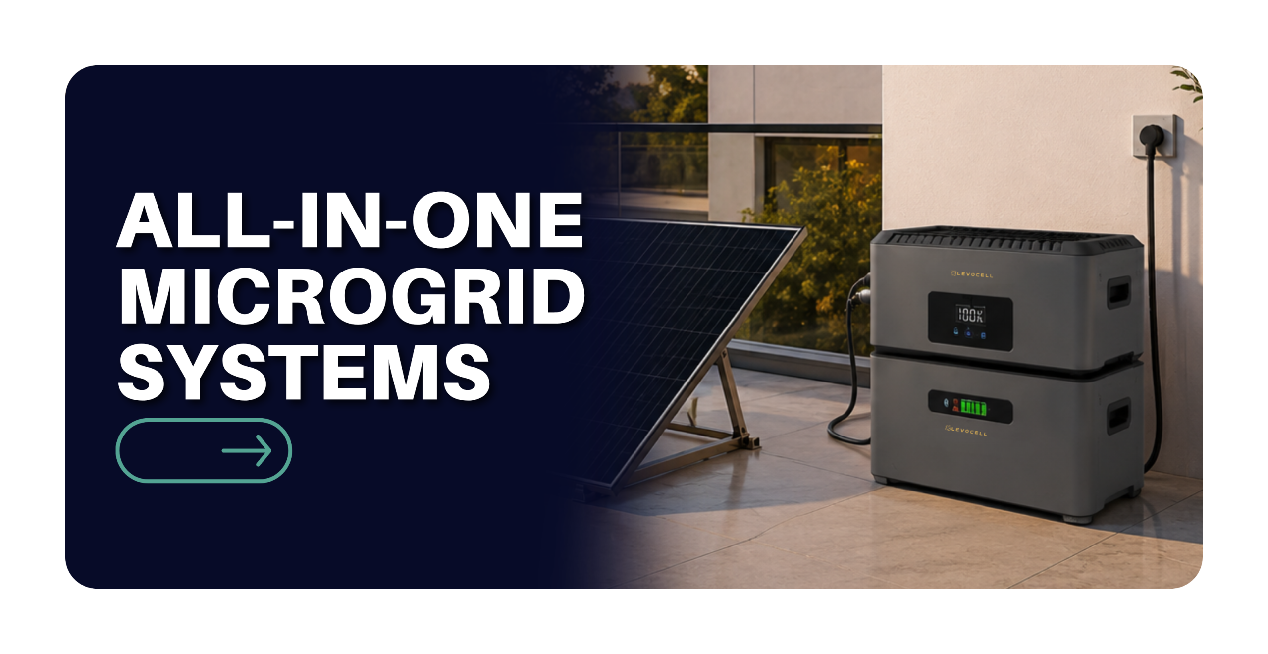 Levocell Solar - All-in-One Microgrid Solutions