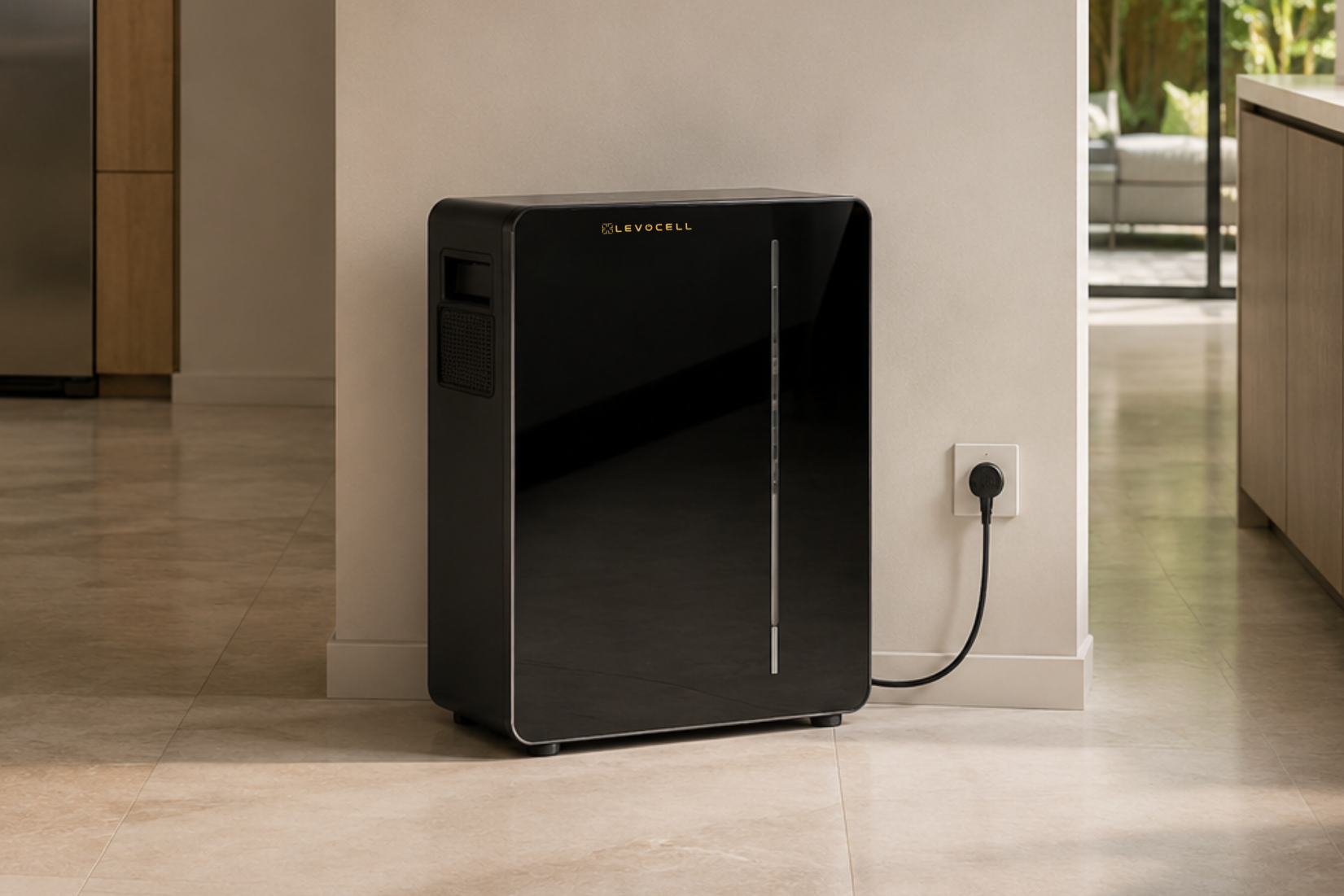 Plug In Solar Battery Energy System - CR50002 Black