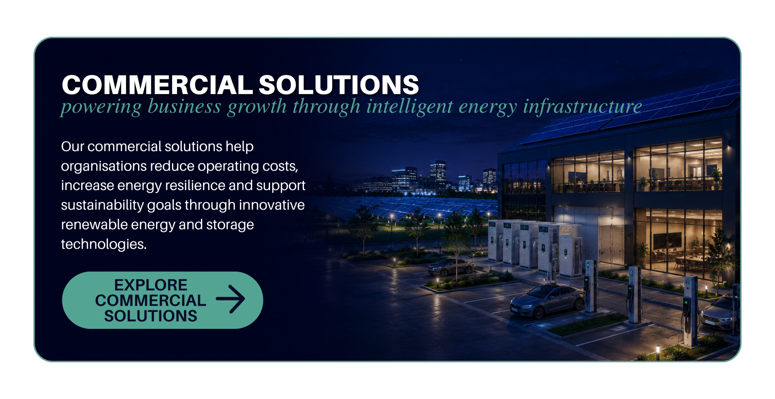 Levocell Navigation Menu - Commercial Solutions