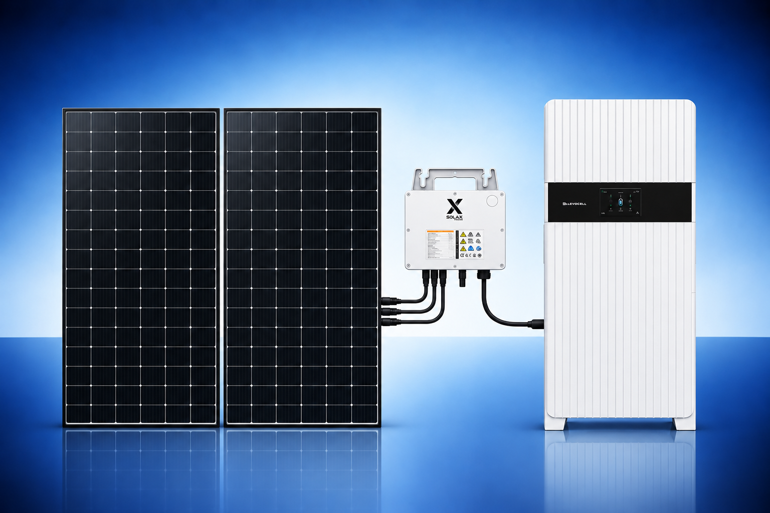 Plug In Solar Solution - White Inverter & BESS - Ecommerce