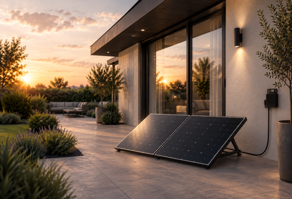 Levocell Plug-in Solar Panel - Sunset