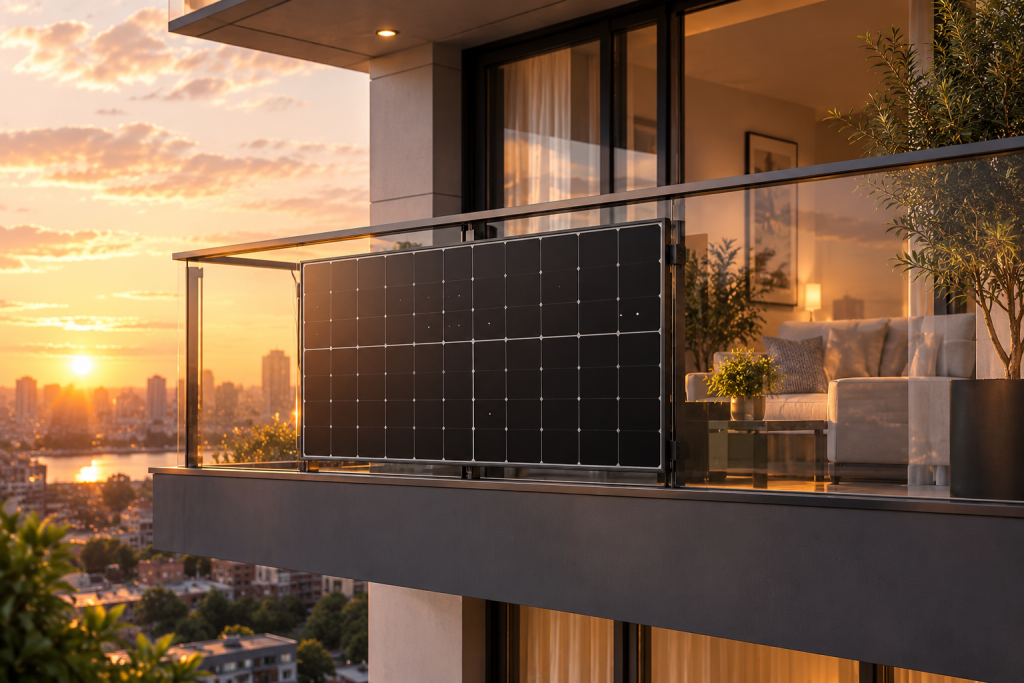 Levocell Plug-in Solar Sunset Balcony
